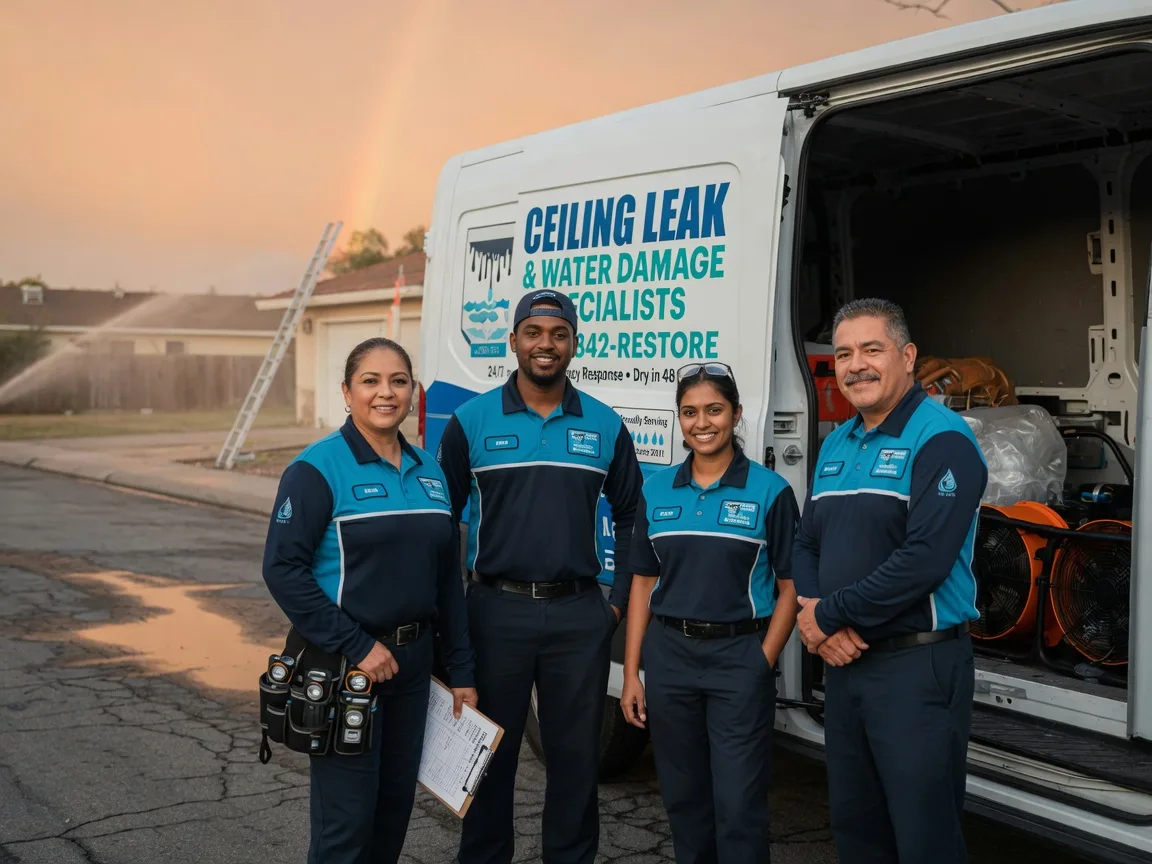 Ceiling Leak Cleanup company in Prospect, PA