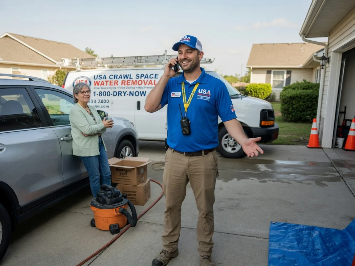 Crawl Space Water Removal Prospect, PA FAQs
